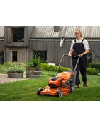 Husqvarna, Rasenmäher, Benzin, Akku